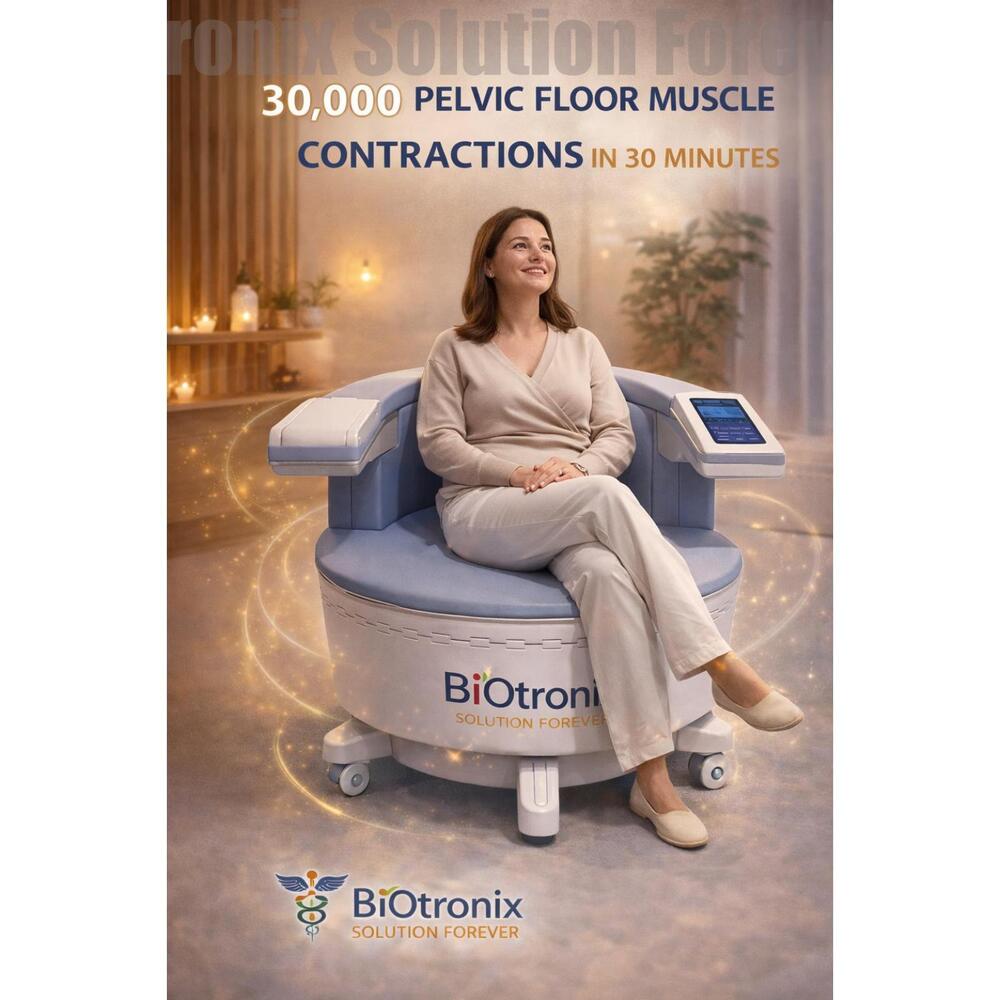 Non-Surgical Pelvic Floor Muscle Training Chair for Clinical Care