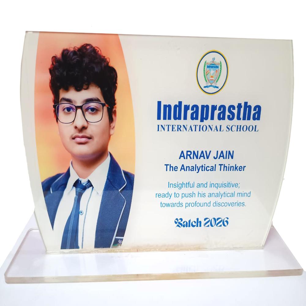 Acrylic Trophy - Badge Type: Pin