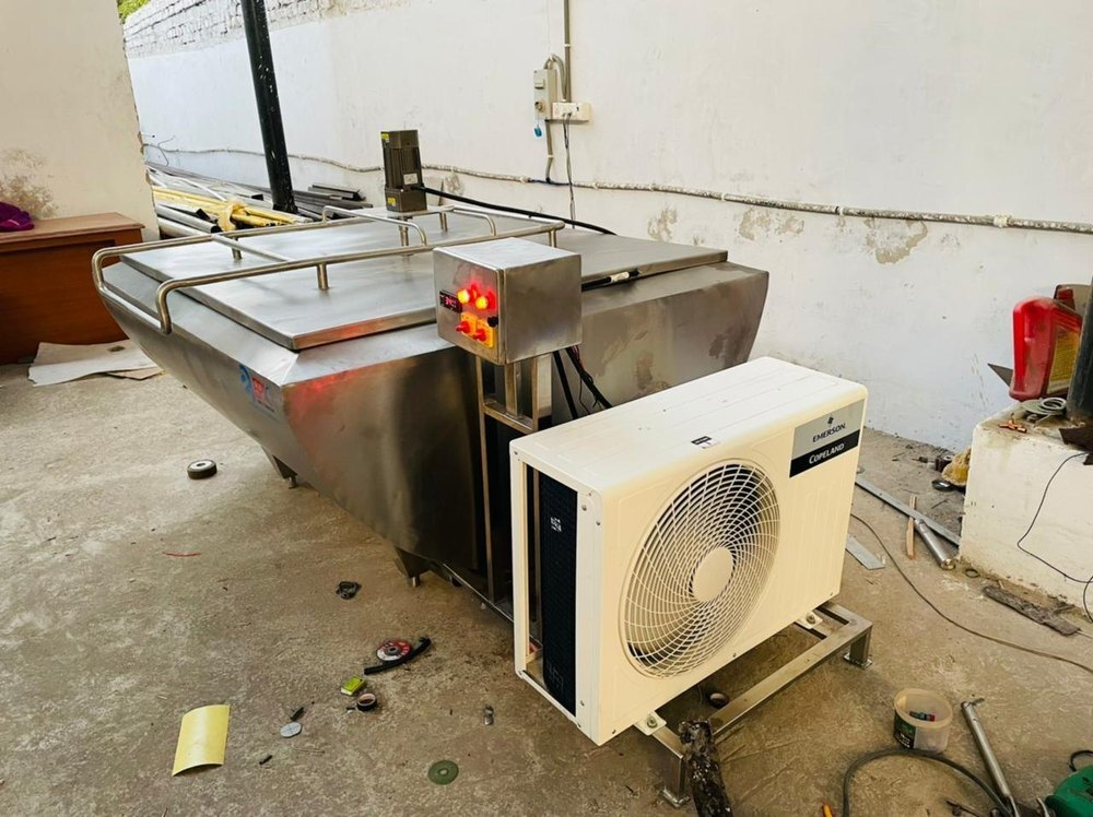 1000-20000 Ltr Elliptiical Type Milk Silo