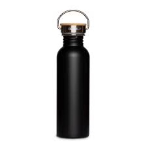 (SS-406) Modern Stainless Steel Bottle with Bamboo Lid Leak Proof