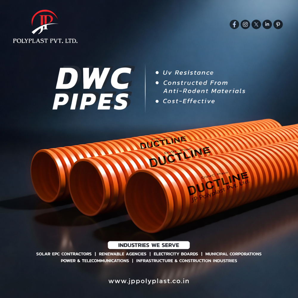 Hdpe Plb Duct Pipe - High-quality Hdpe, Custom Lengths, Multicolor, Round Shape, Various Thickness With Warranty