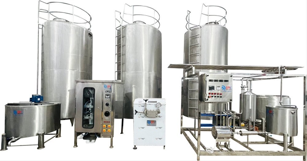 Stainless Steel Milk High Pressure Homogenizer Machine