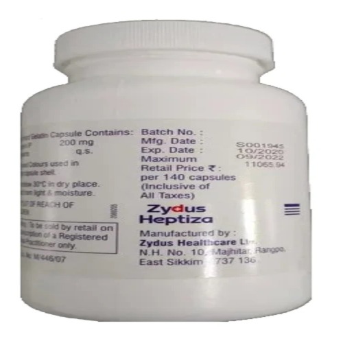 Ribahep Capsule - Physical Form: Tablets