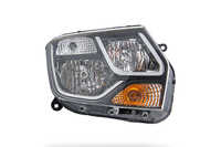 Lpp861 Right Hand Halogen Headlight - Color: Black
