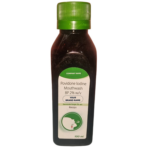 Povidone Lodine Mouthwash BP 2% W-V