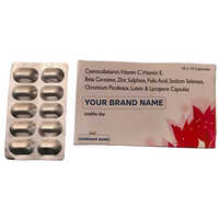Cyanocobalamin Vitamin C And E Beta Carotene Zinc Sulphate Folic Acid Sodium Selenate Chromium Picolinate Lutein And Lycopene Capsules - Drug Type: General Medicines