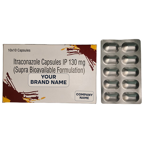 Itraconazole Capsules IP 130mg-SupraBioavailabel Formulation