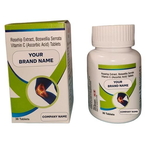 Rosehip Extract Boswellia Serrata Vitamin C - Ascorbic Acid Tablets