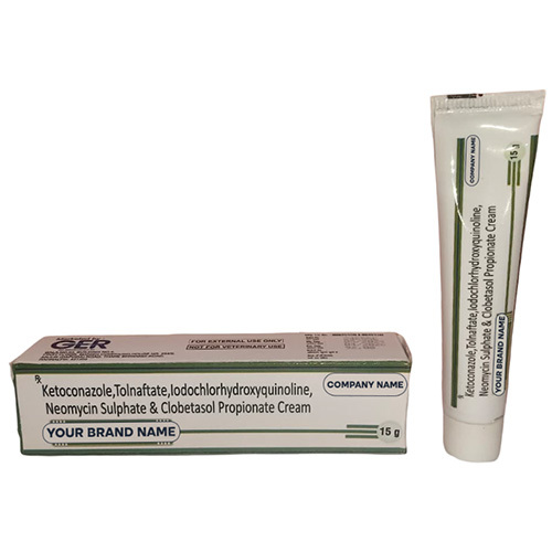 Ketoconazole Tolnaftate Lodochlorhydroxyquinoline Neomycin Sulphate And Clobetasol Propionate Cream