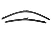 Twin Flat Wiper Blades - Material: Aluminum