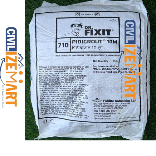 DR.FIXIT (25KG) PIDIGROUT 10M GROUT FOR FOUNDATIONS