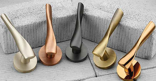 MH 90702 Pure Brass MOrtise Handle