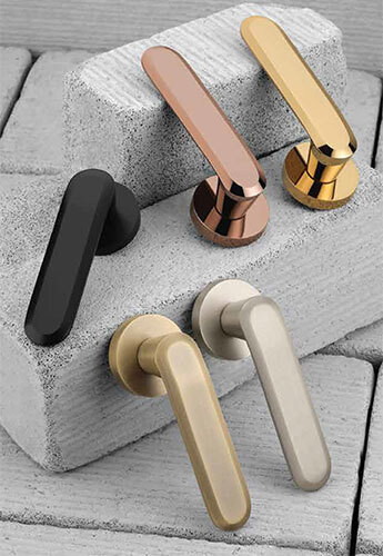 MH 90771 Pure Brass Mortise Handle
