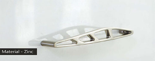 1327 ZInc Cabinet Handle