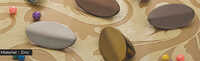 1406 Zinc Cabinet Knob - Application: Doors Fitting