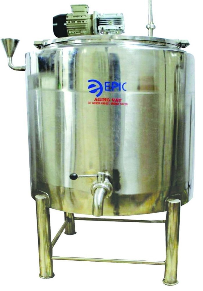 SS Bulk Milk Cooler Tank