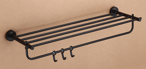 LT-006 B Lotus Bathroom Towel Rack