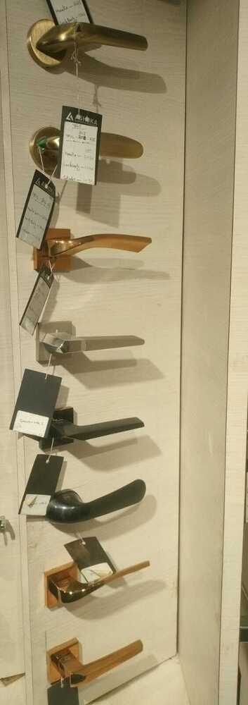 Handle Lock Rose Pattern