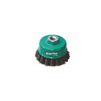 Twisted Wire Cup Brush - Color: Green