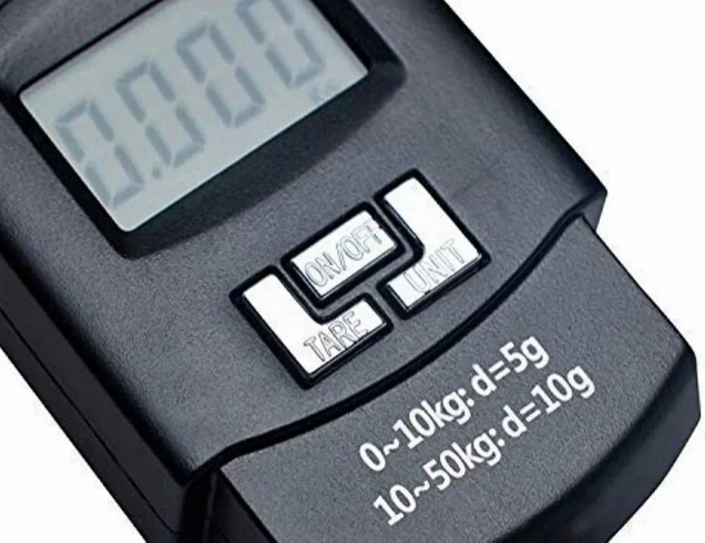 Portable Digital Hanging Scale (50 KG Capacity, Battery Powered)