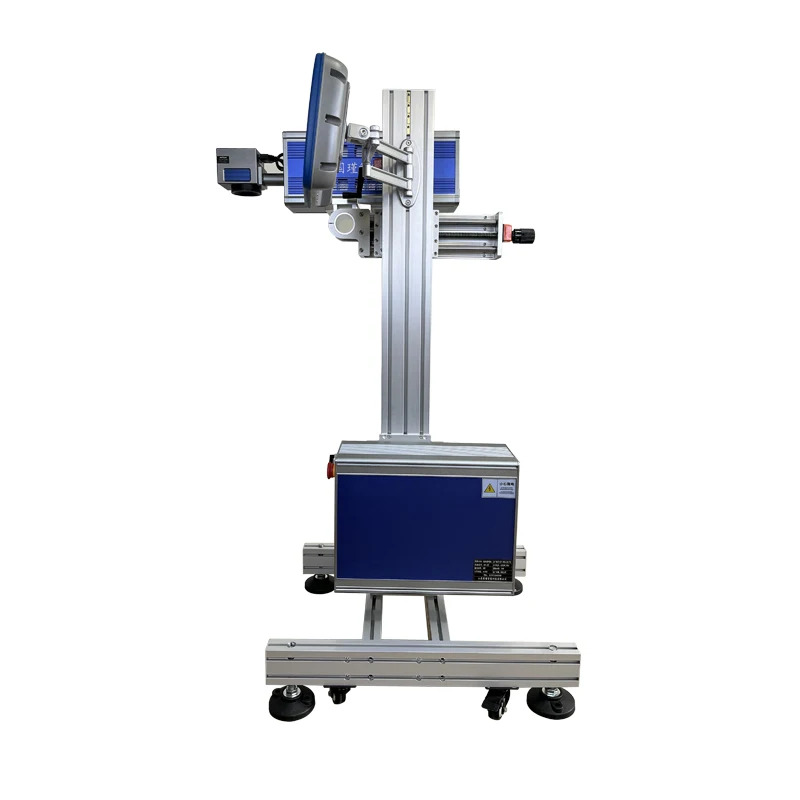 CO2 laser marking machine for plastic, wood & paper