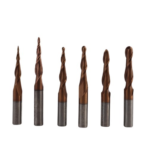 Tapper Ballnoes - Coating Type: Tialn (Titanium Aluminium Nitride)