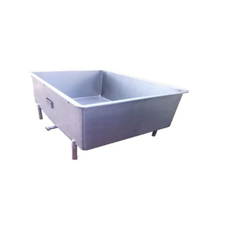 Stainless Steel Dump Tank - Color: Silver