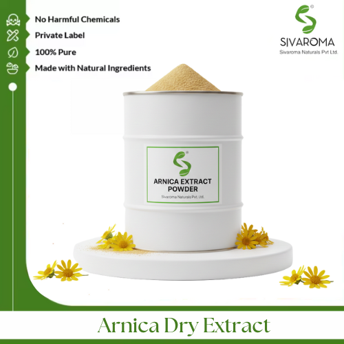 Arnica Dry Extract - Color: Light Brown To Yellowish Brown