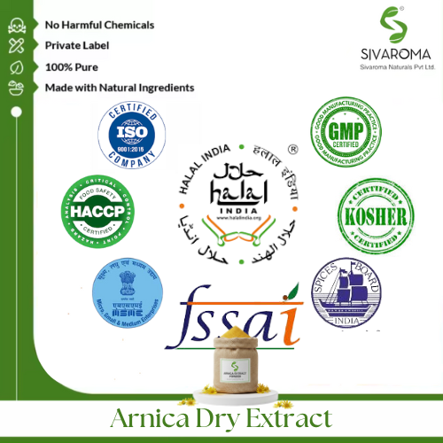 Arnica Dry Extract - Color: Light Brown To Yellowish Brown