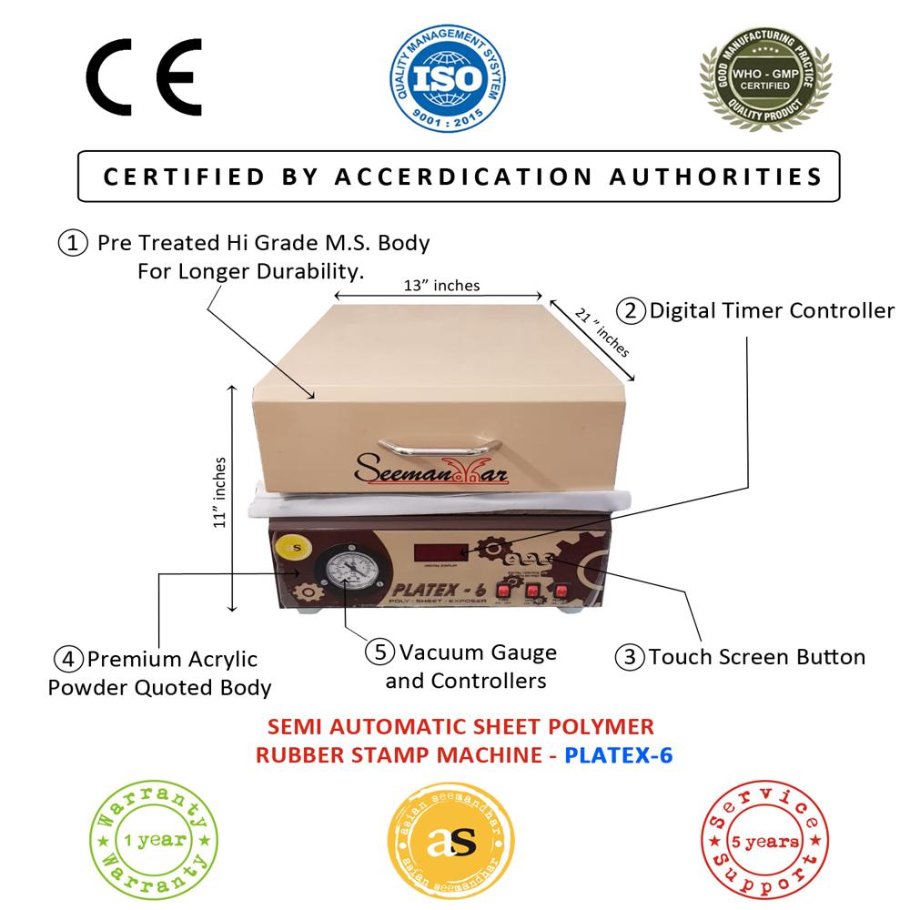 Photo Polymer Plate Stamp Machine
