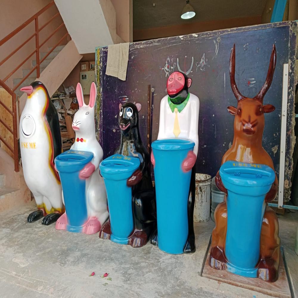 FRP Animal Dustbin