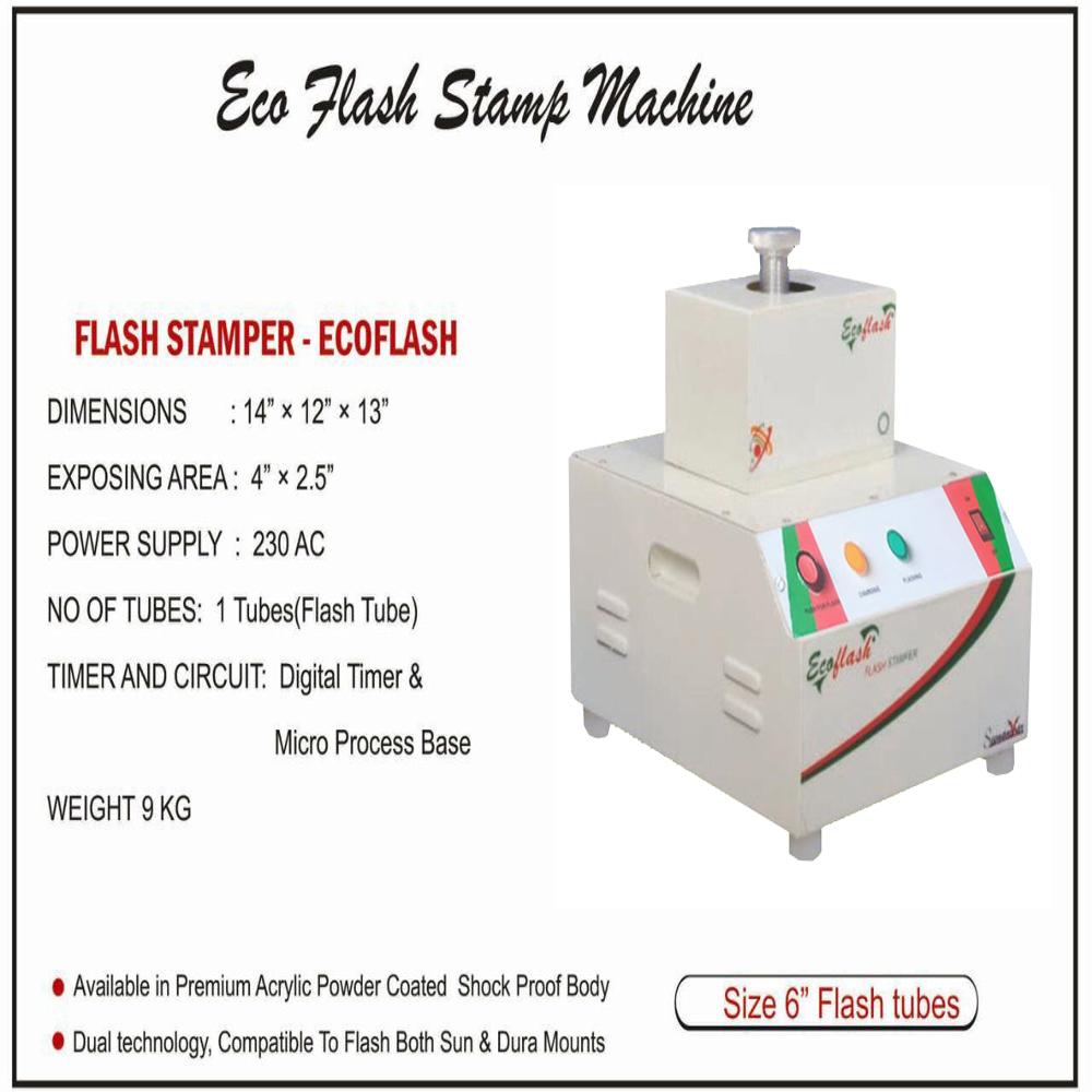 Flash Stamp Machine - Capacity: 50 Pcs/hr