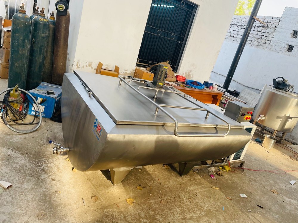 1000-20000 Ltr Elliptiical Type Milk Silo