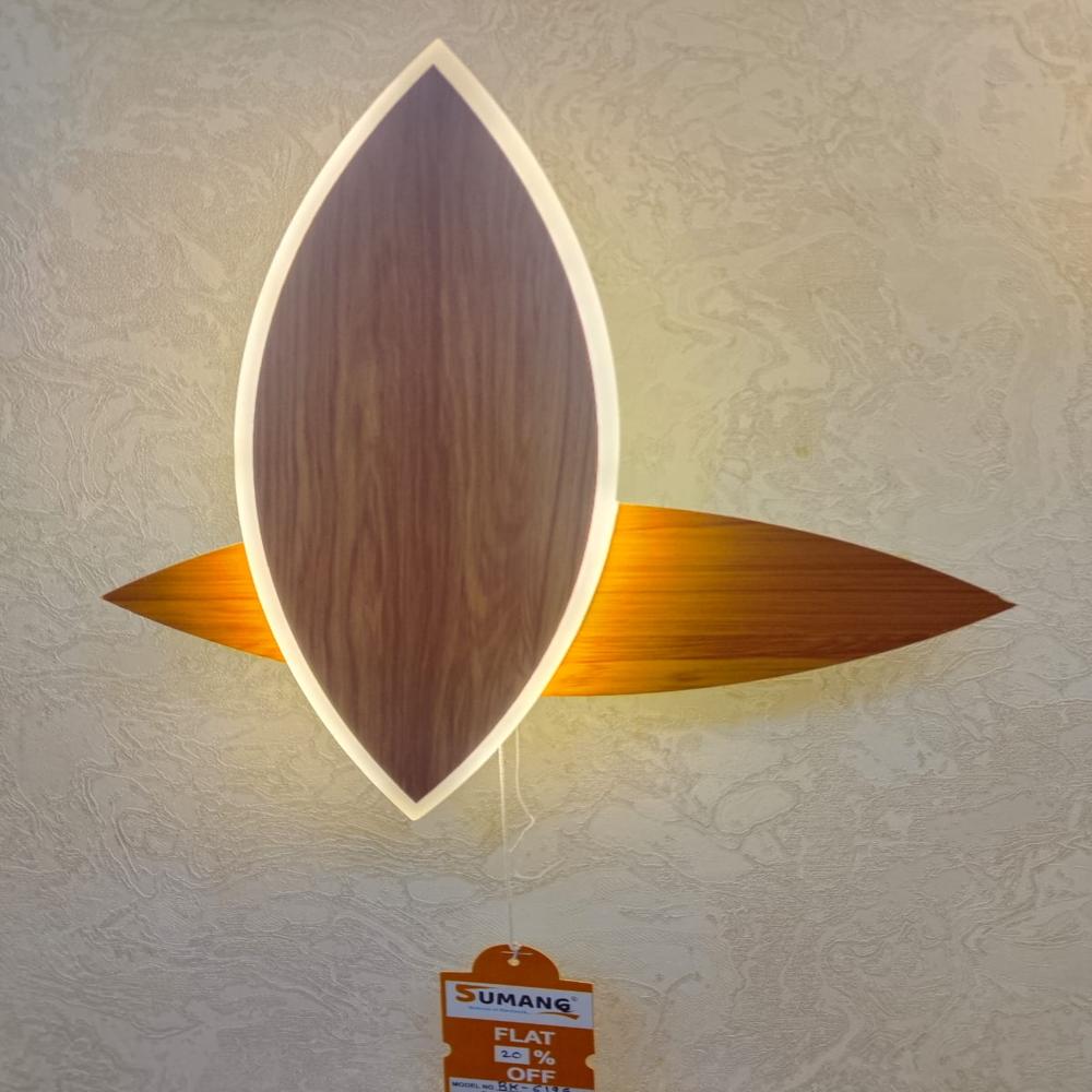 Modern Leaf-inspired Led Wall Sconce - Color: 3 In 1