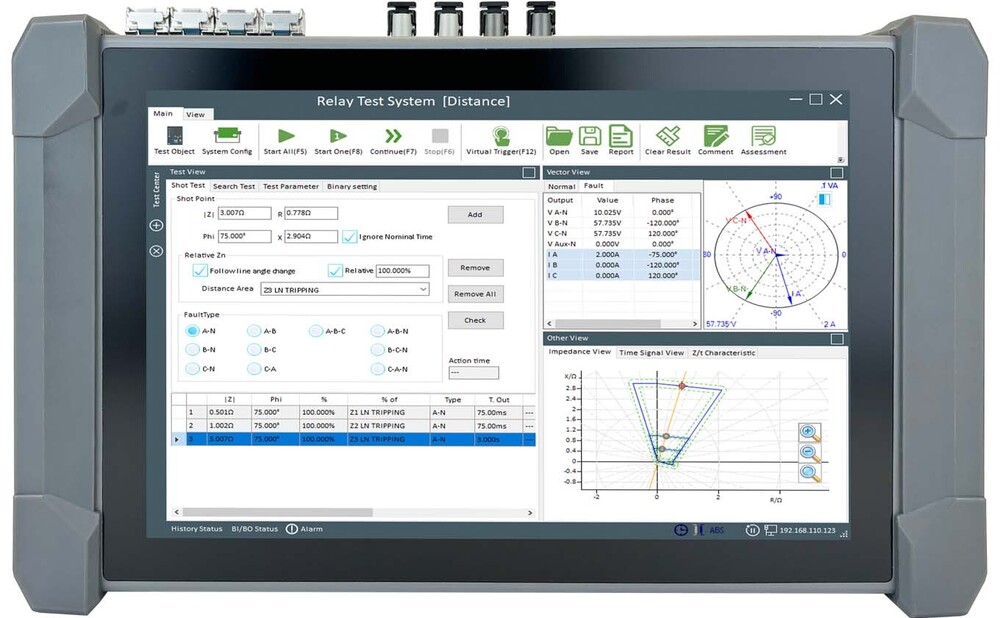 KFA320 Mini Universal Protection Relay Test Set