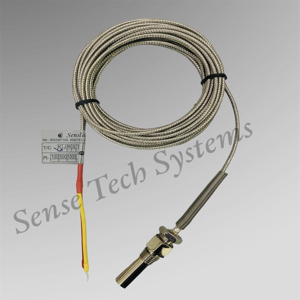 Pt-100 Sensor - Stainless Steel 6mm Diameter X 7mm Length, 1-year Warranty For Industrial And Commercial Use
