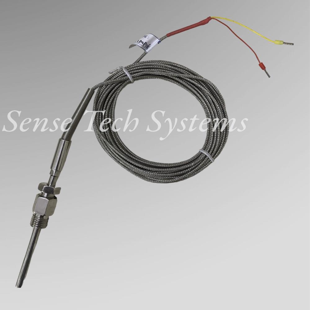 Pt-100 Sensor - Stainless Steel 6mm Diameter X 7mm Length, 1-year Warranty For Industrial And Commercial Use