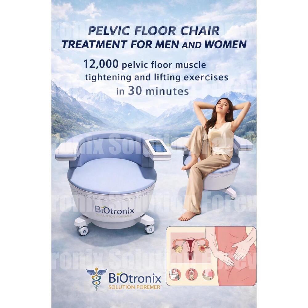 Hospital Approved Pelvic Muscle Rehabilitation Chair for Medical Practice