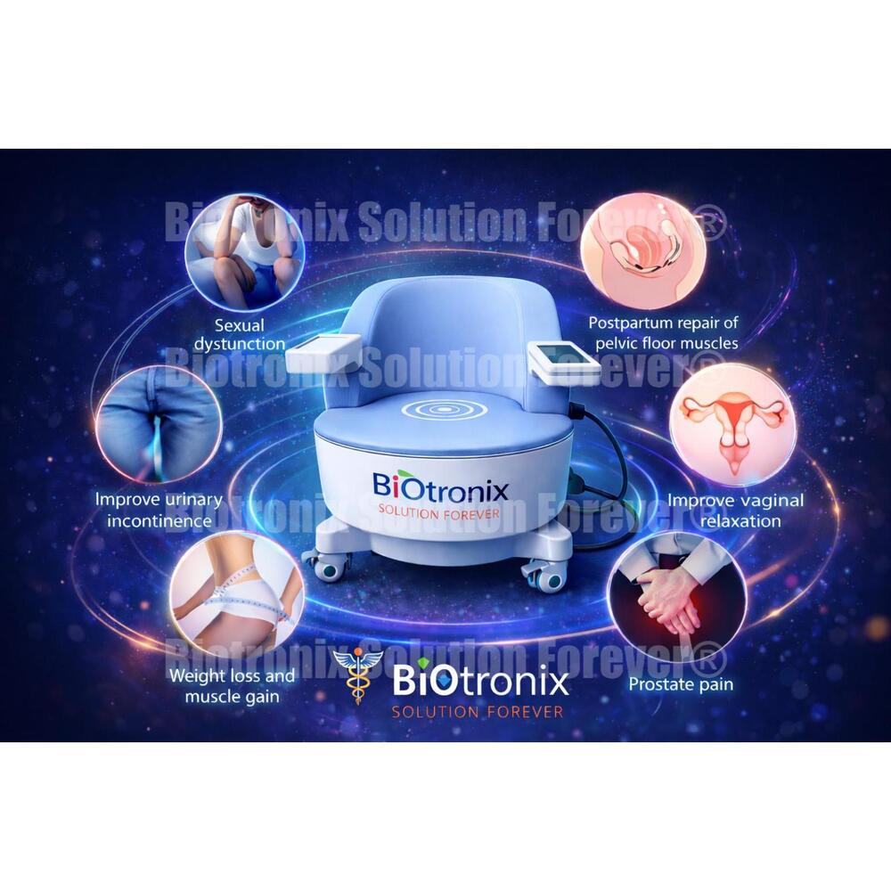 Smart Pelvic Floor Muscle Training Chair for Long-Term Clinical Use