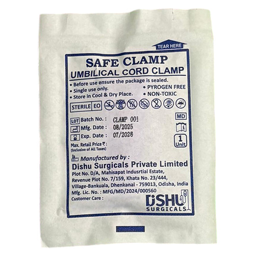 UMBILICAL CORD CLAMP (SAFE CLAMP)