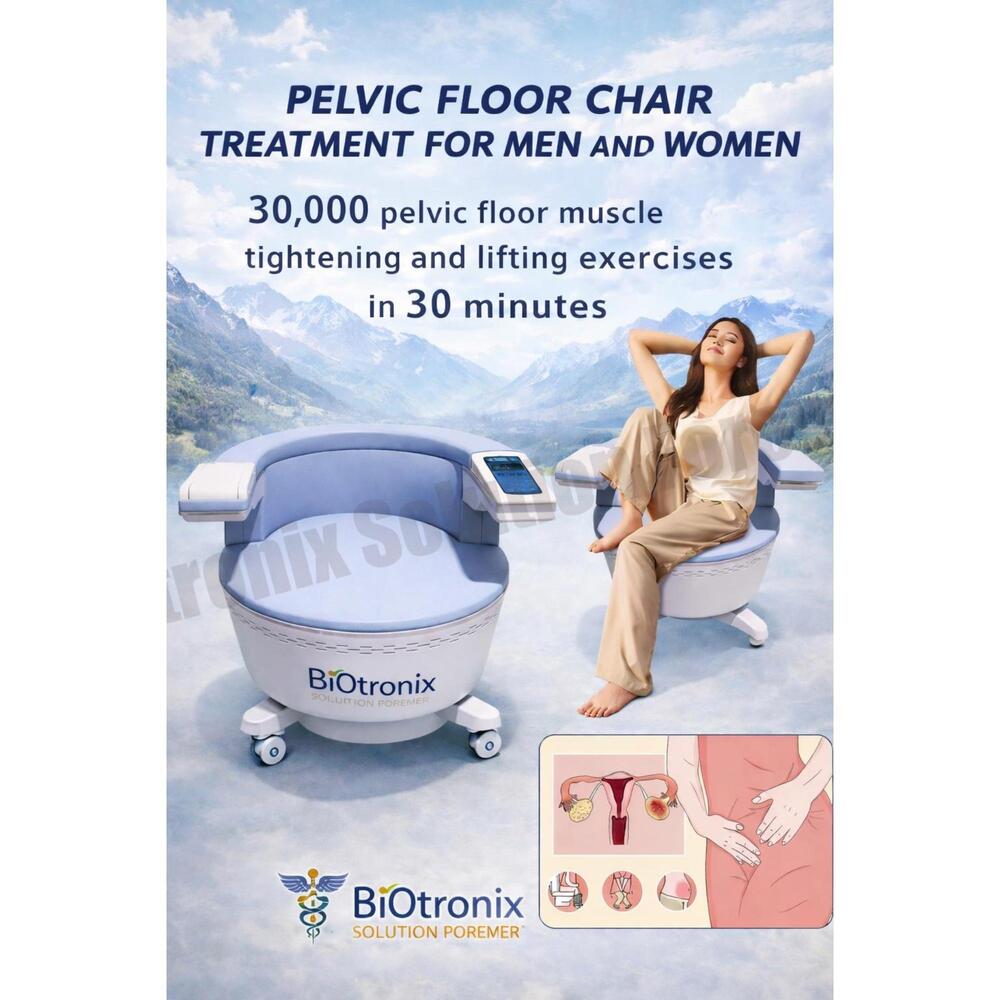 Clinical Pelvic Floor Muscle Strength Training Chair for Incontinence Care