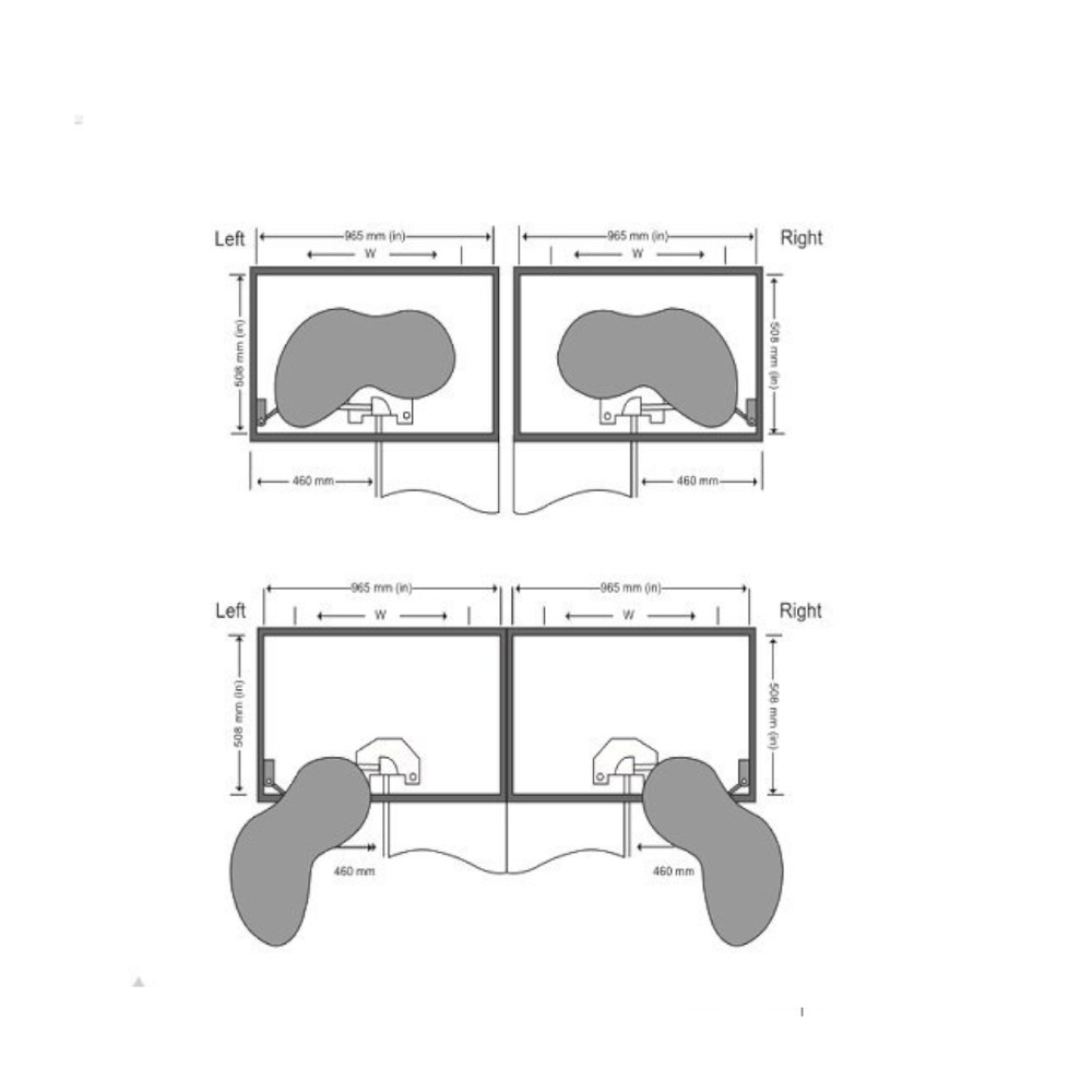 Soft Close Swing Corner