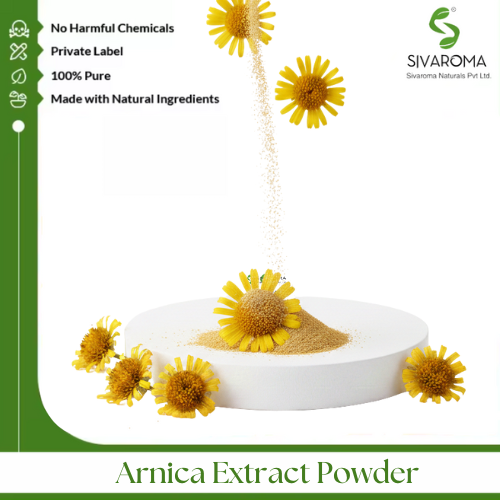 Arnica Extract Powder - Color: Light Brown To Yellowish Brown