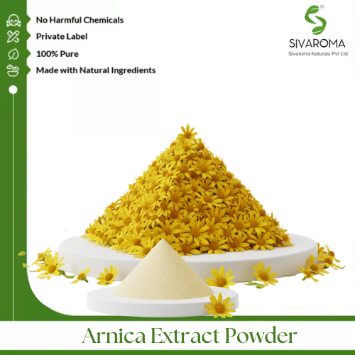 Arnica Extract Powder - Color: Light Brown To Yellowish Brown