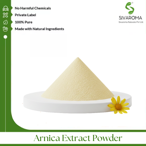 Arnica Extract Powder - Color: Light Brown To Yellowish Brown