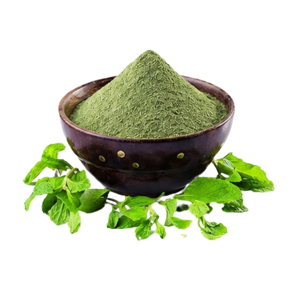 Dehydrated Mint Leaves Powder - Color: Green
