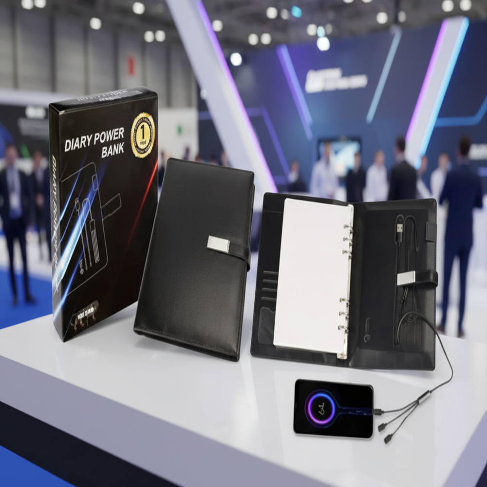 Glue Bound 5000 mAh Power Bank Diary