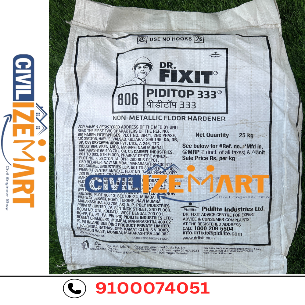 DR.FIXIT PIDITOP 333 - HIGH PURITY NON-METALLIC FLOOR HARDENER