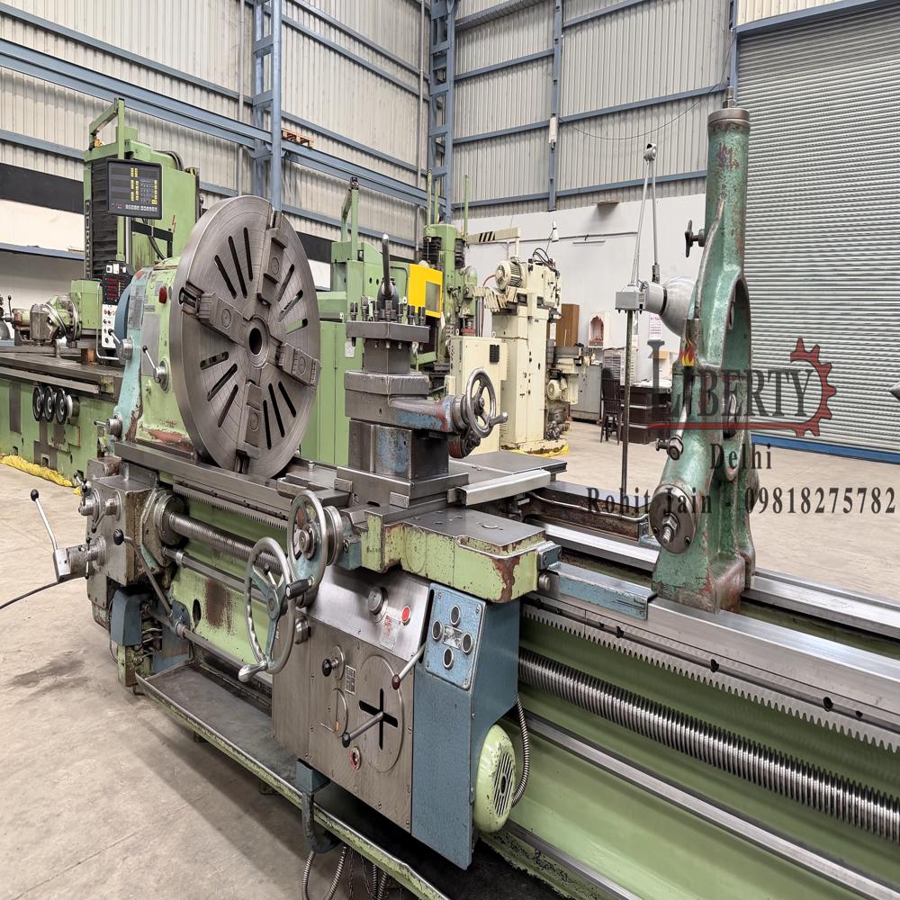 TOS Czech SU-80A x 2750 mm Heavy Duty Lathe Machine