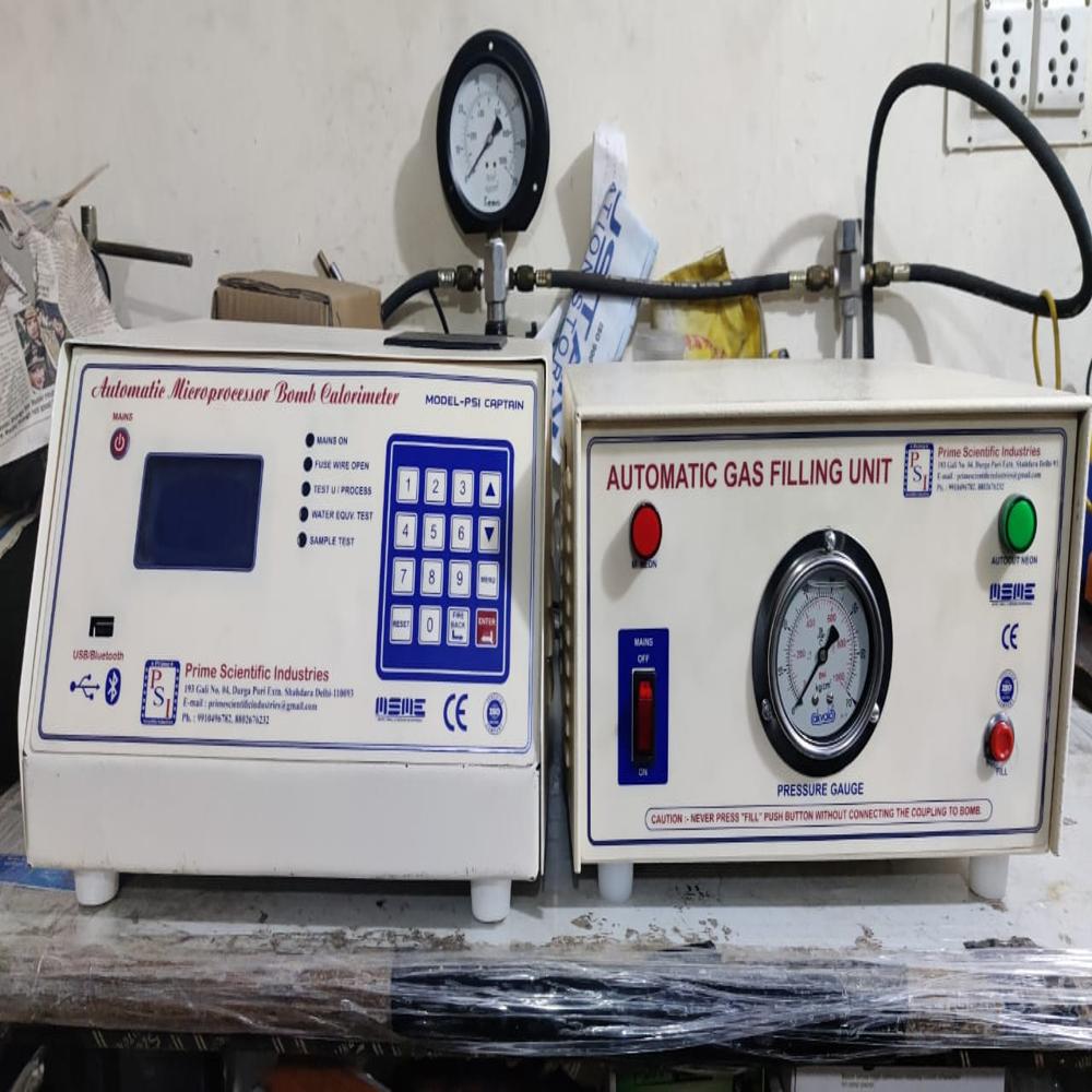 Automatic Bomb Calorimeter - Automation Grade: Semi-Automatic